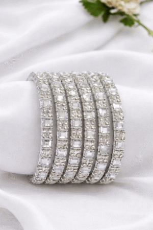 Crystal Bangles Set