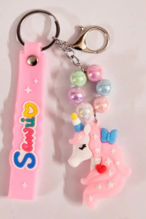 Unicorn Charm Keychain